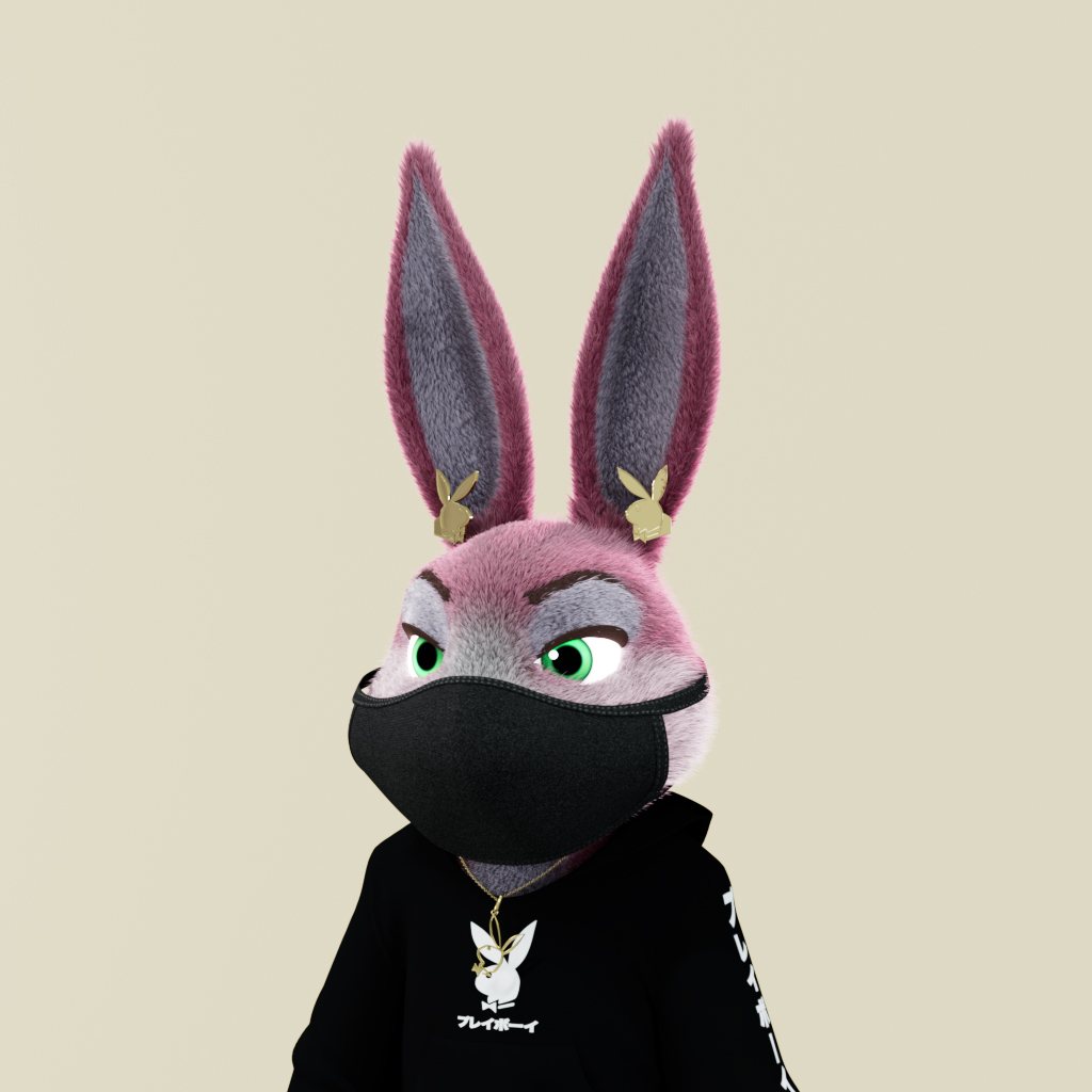 Playboy - The Rabbitars - Rabbitar #11408 - NFT # 11408