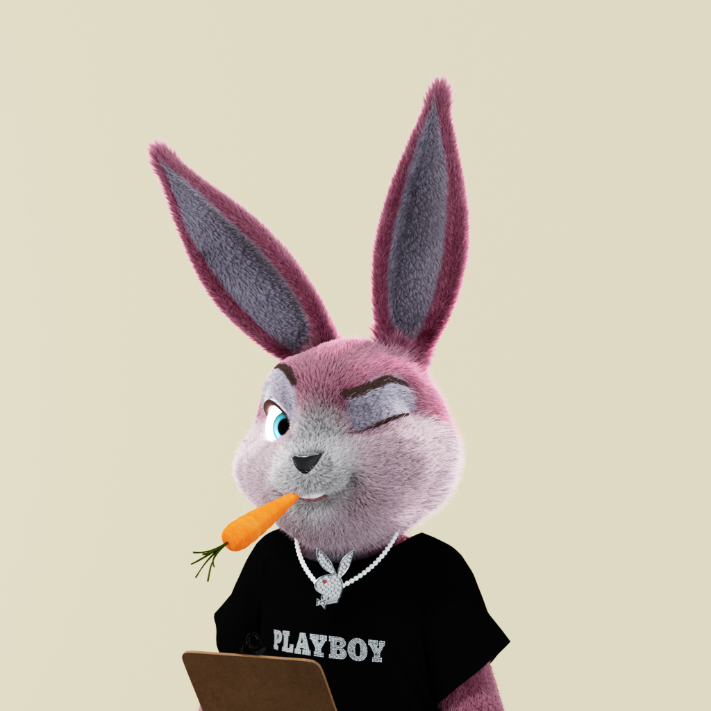 Playboy - The Rabbitars - Rabbitar #11445 - NFT # 11445