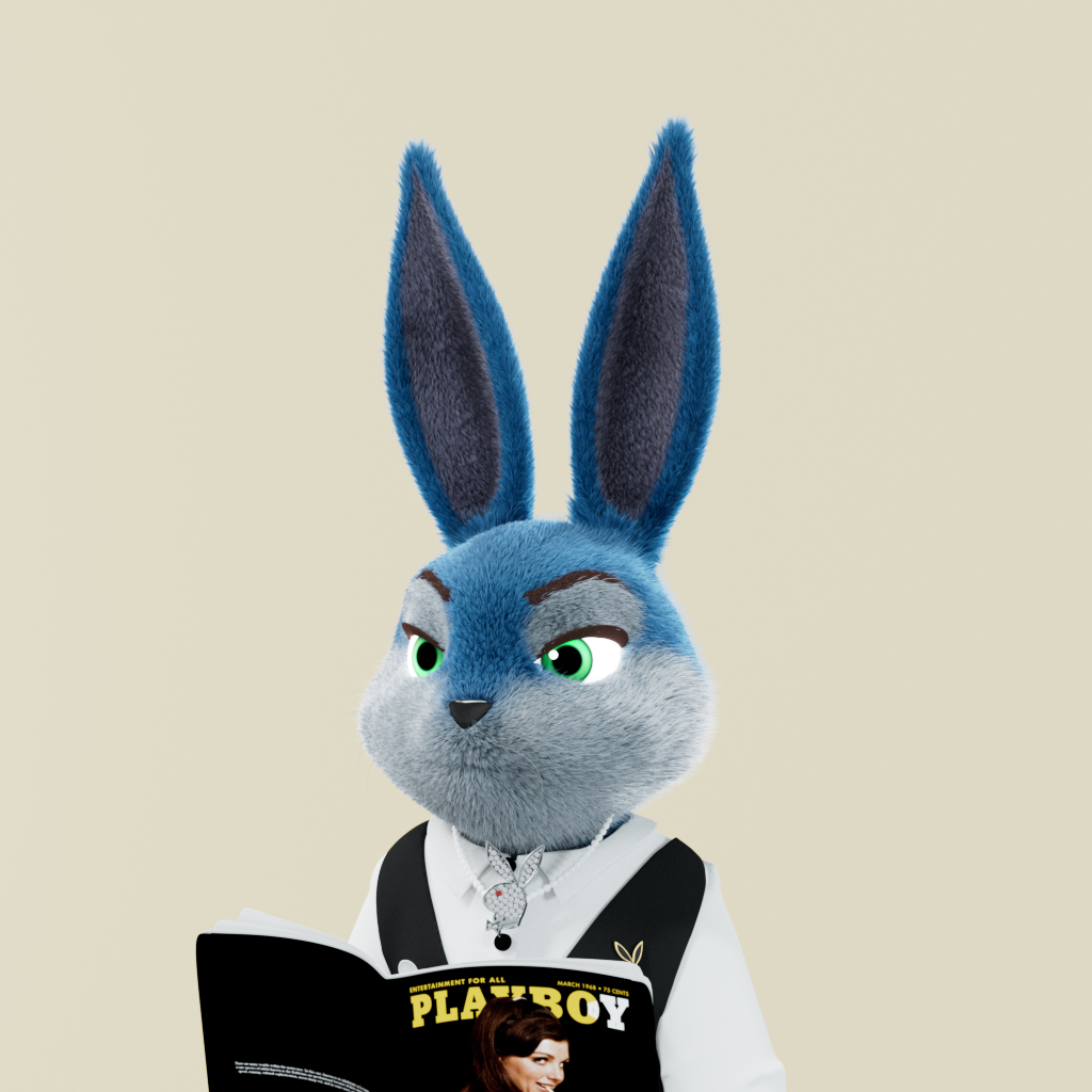 Playboy - The Rabbitars - Rabbitar #11452 - NFT # 11452