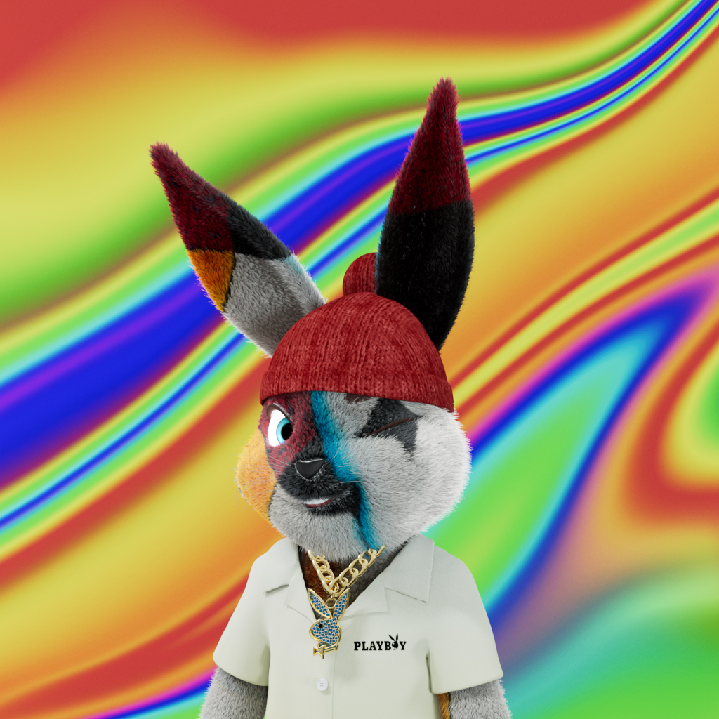 Playboy - The Rabbitars - Rabbitar #11458 - NFT # 11458