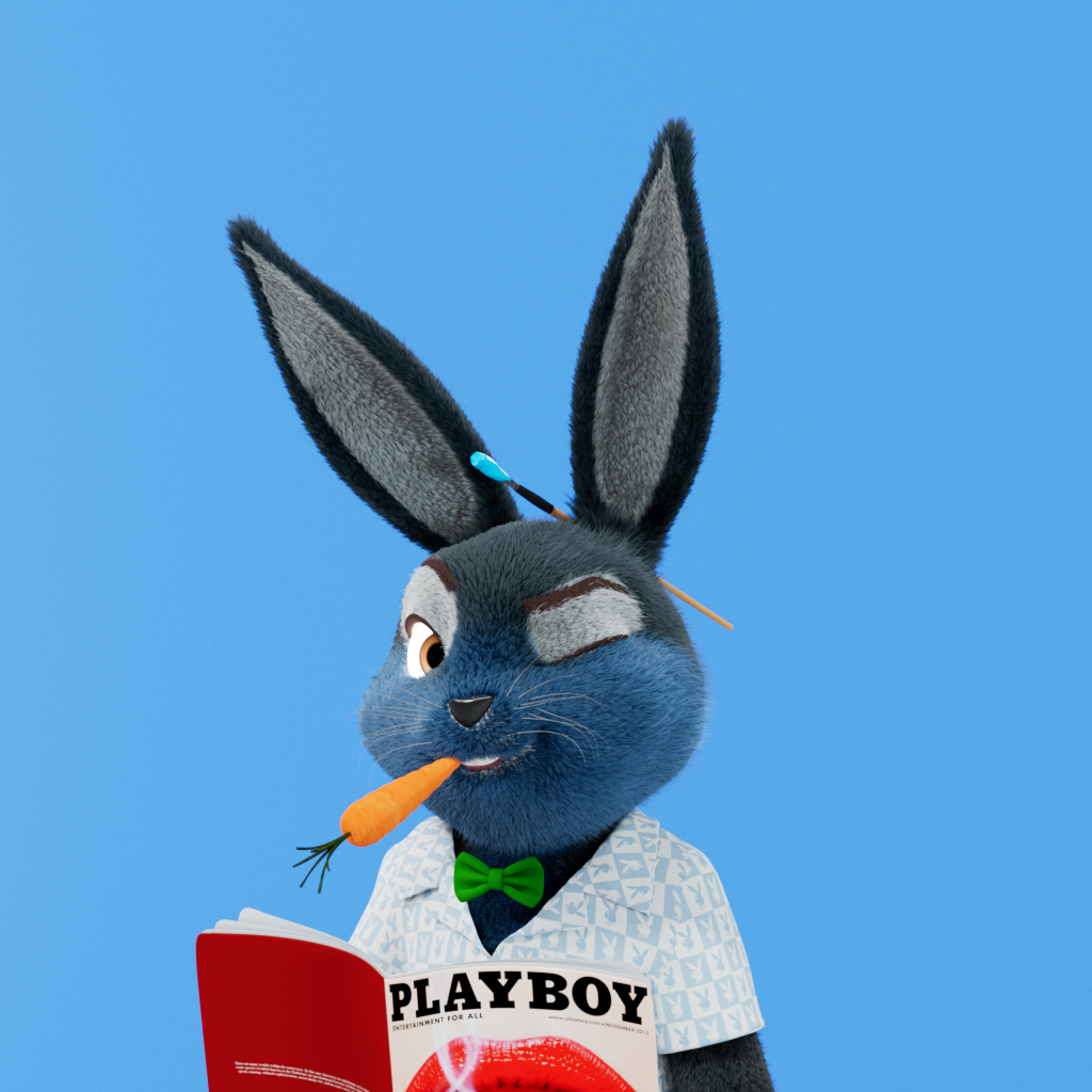 Playboy - The Rabbitars - Rabbitar #11467 - NFT # 11467