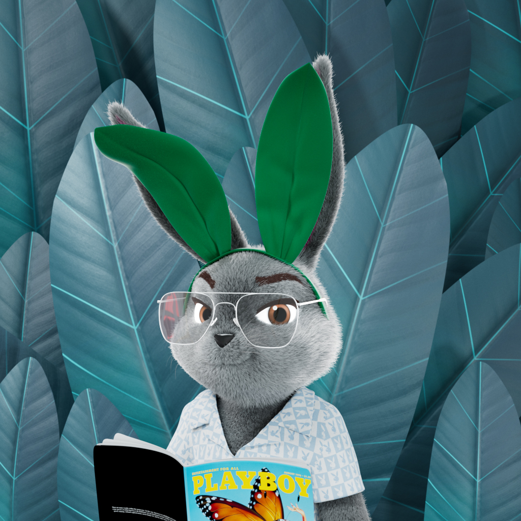 Playboy - The Rabbitars - Rabbitar #11482 - NFT # 11482