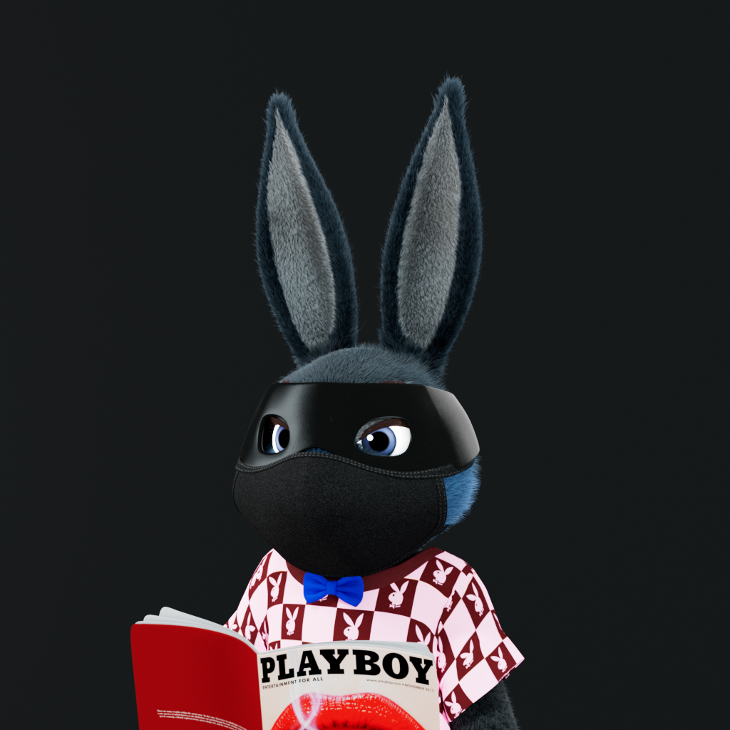 Playboy - The Rabbitars - Rabbitar #11490 - NFT # 11490
