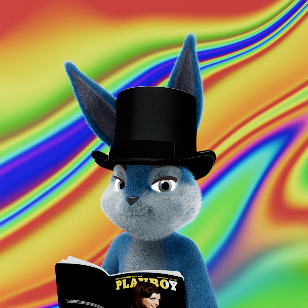 Playboy - The Rabbitars - Rabbitar #11493 - NFT # 11493