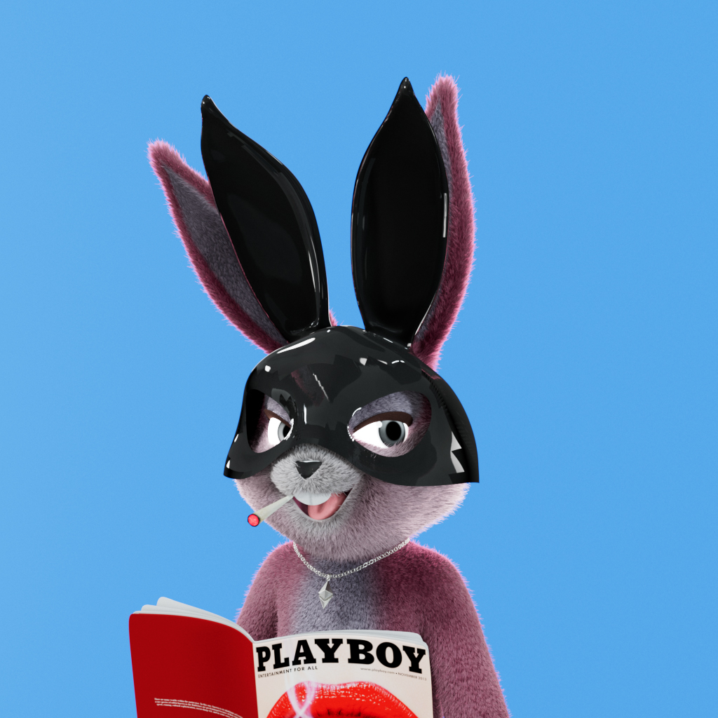 Playboy - The Rabbitars - Rabbitar #11496 - NFT # 11496