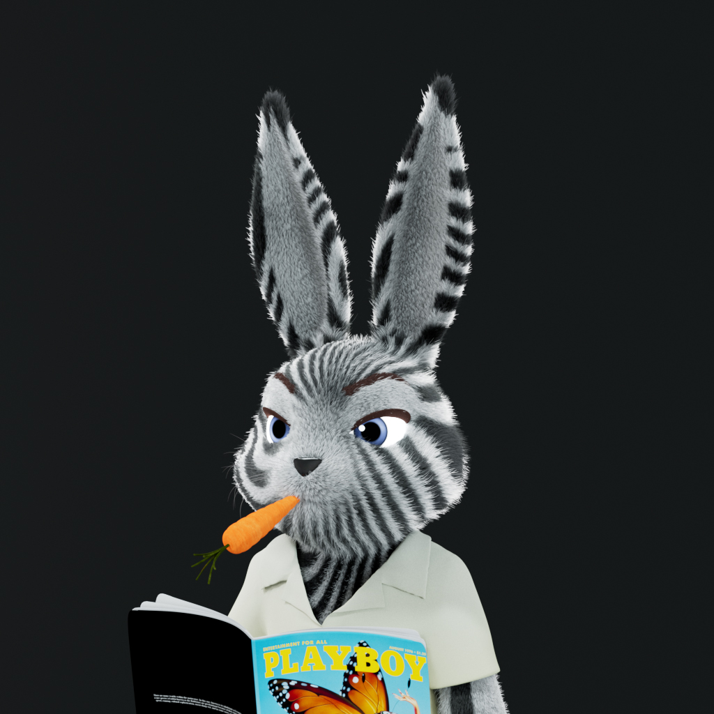 Playboy - The Rabbitars - Rabbitar #11627 - NFT # 11627