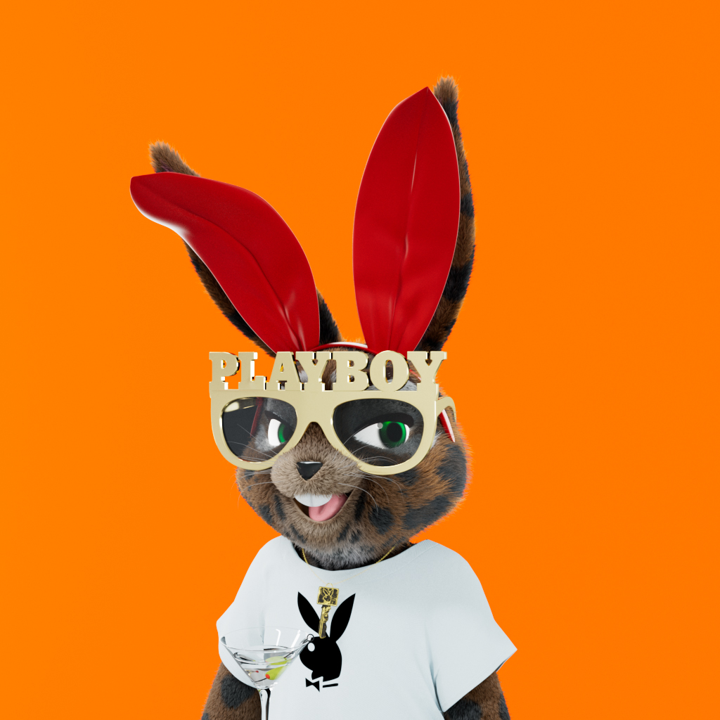 Playboy - The Rabbitars - Rabbitar #11748 - NFT # 11748