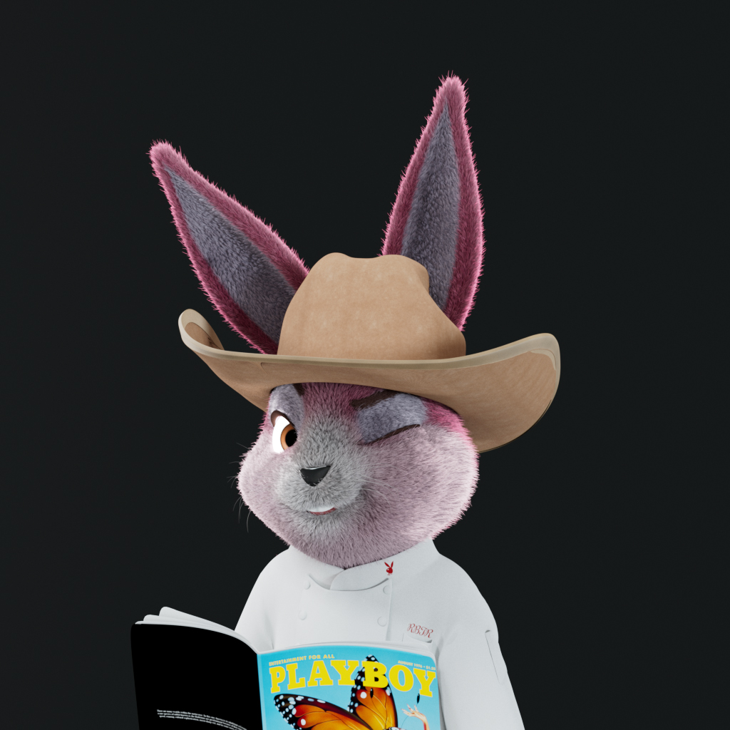 Playboy - The Rabbitars - Rabbitar #11844 - NFT # 11844