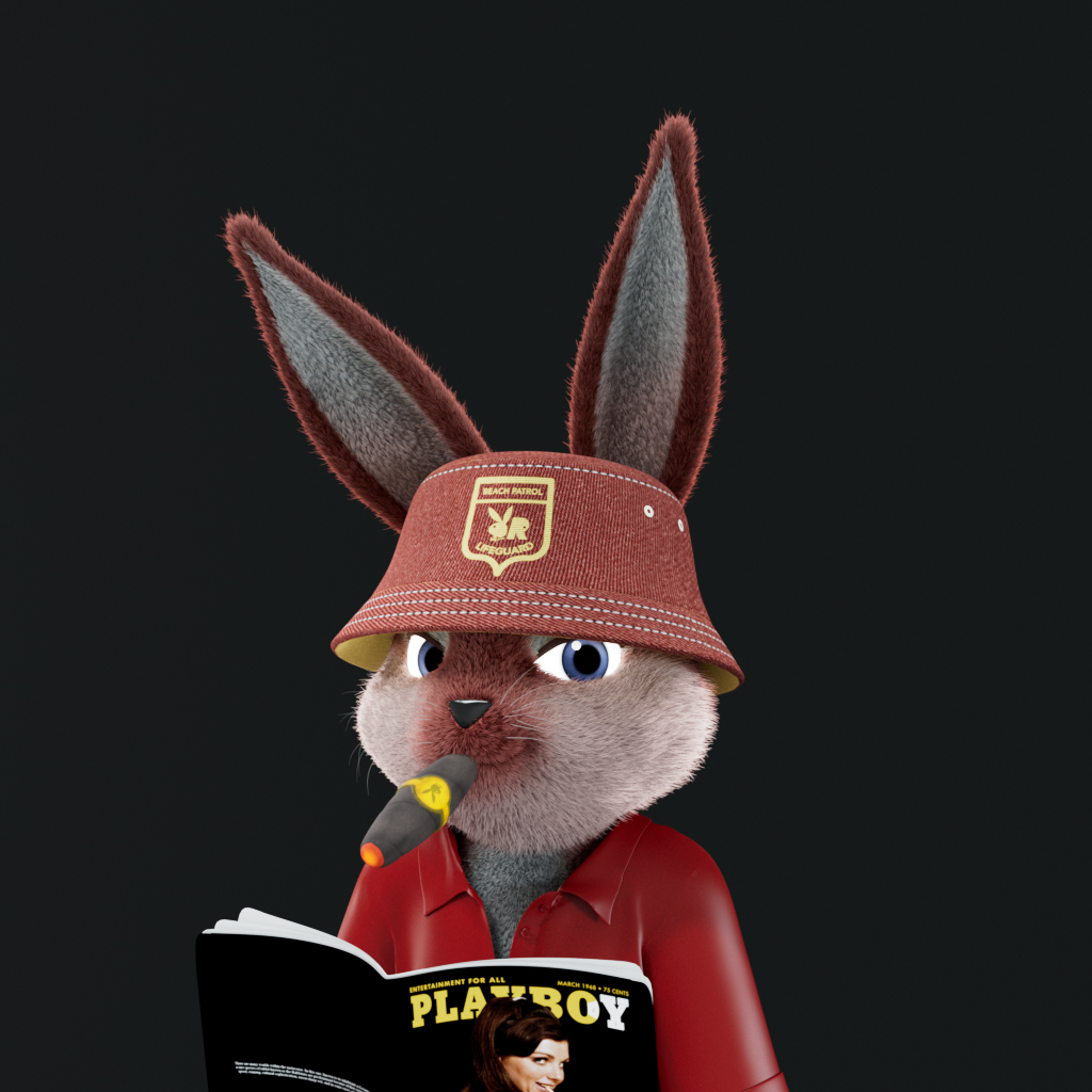 Playboy - The Rabbitars - Rabbitar #11863 - NFT # 11863