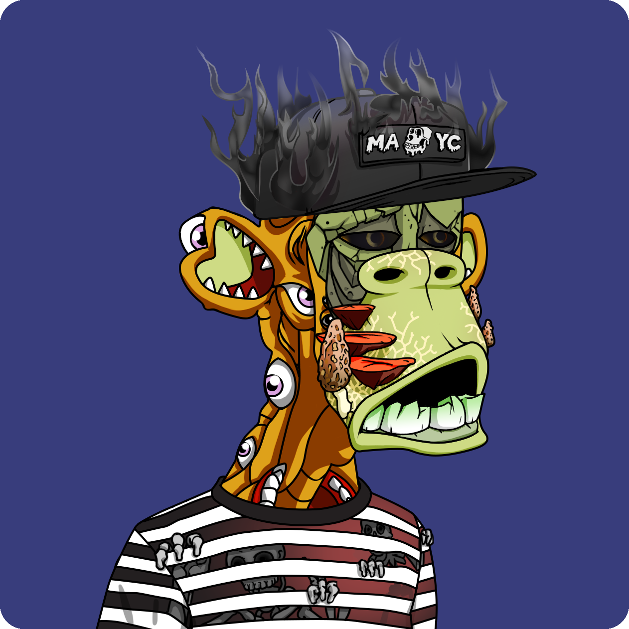 Yuga Labs - Mutant Ape Yacht Club - NFT # 10634