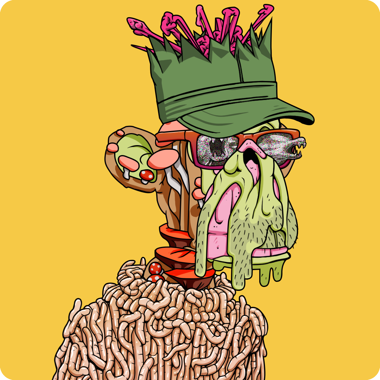 Yuga Labs - Mutant Ape Yacht Club - NFT # 22136