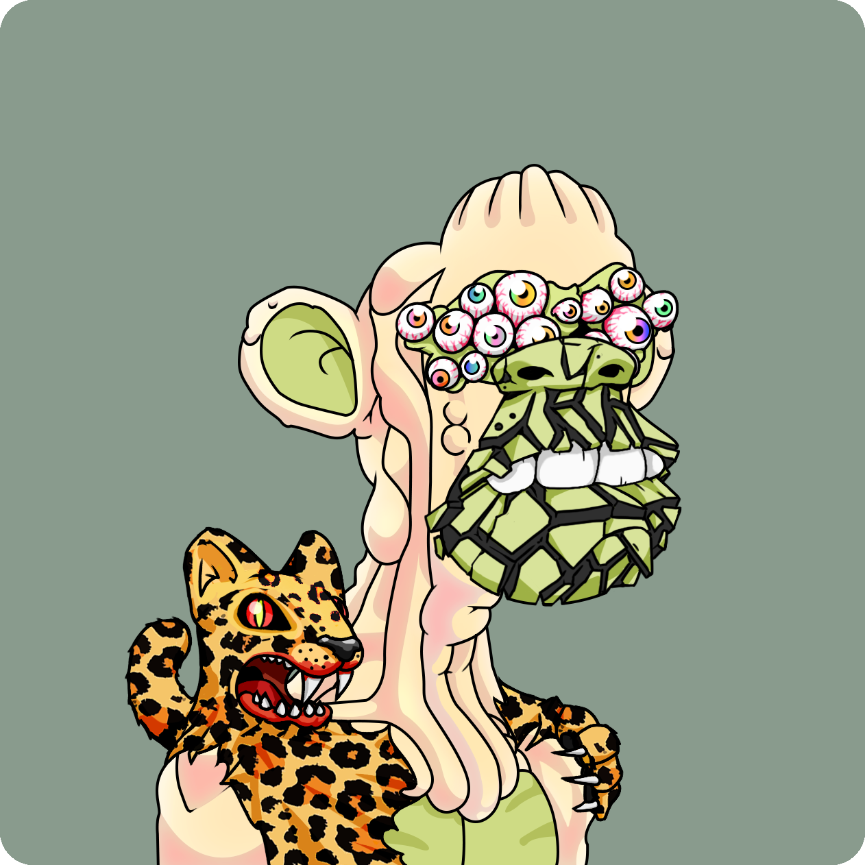 Yuga Labs - Mutant Ape Yacht Club - NFT # 22726