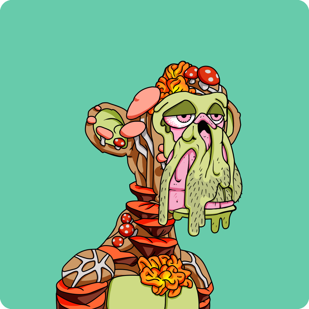 Yuga Labs - Mutant Ape Yacht Club - NFT # 4990