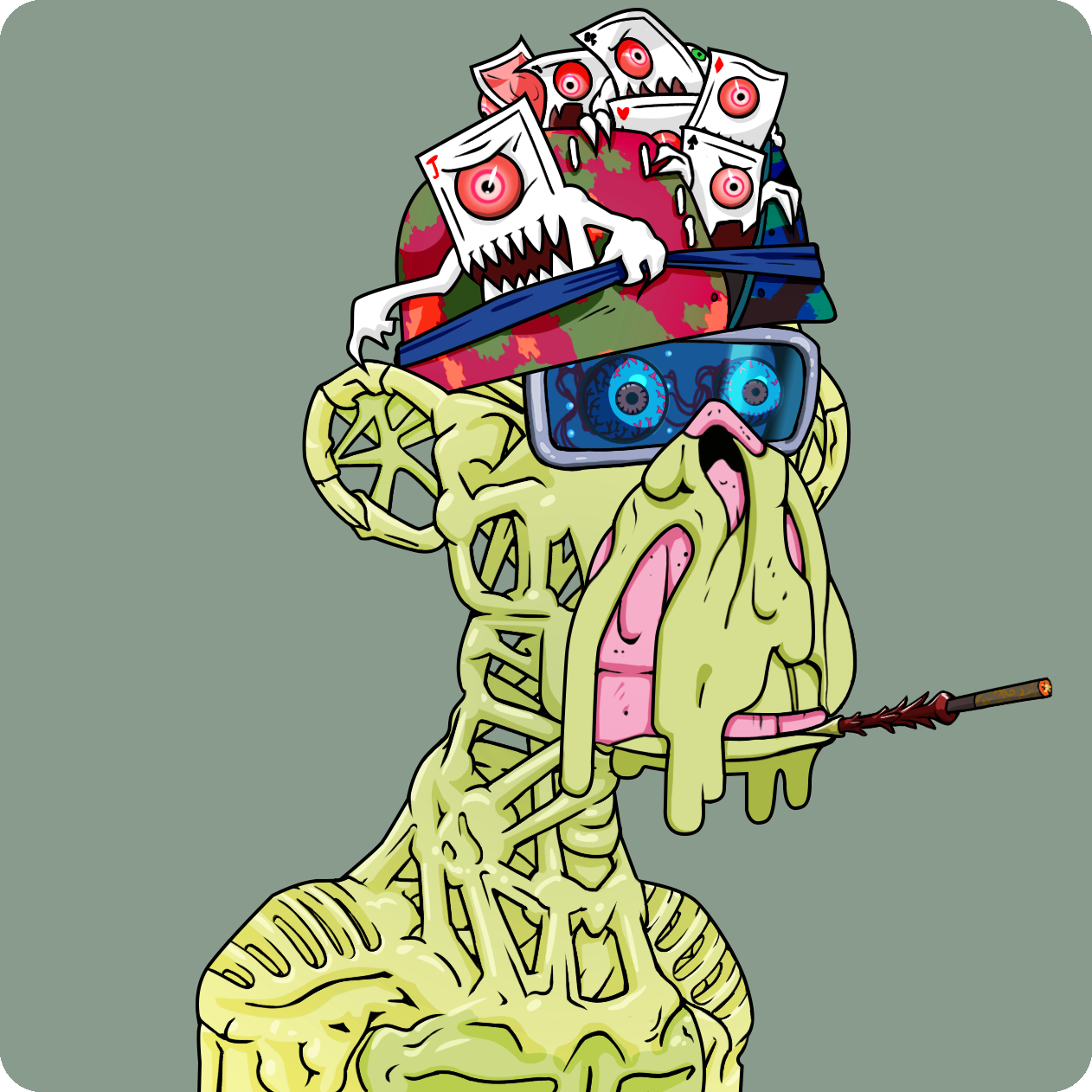 Yuga Labs - Mutant Ape Yacht Club - NFT # 19352