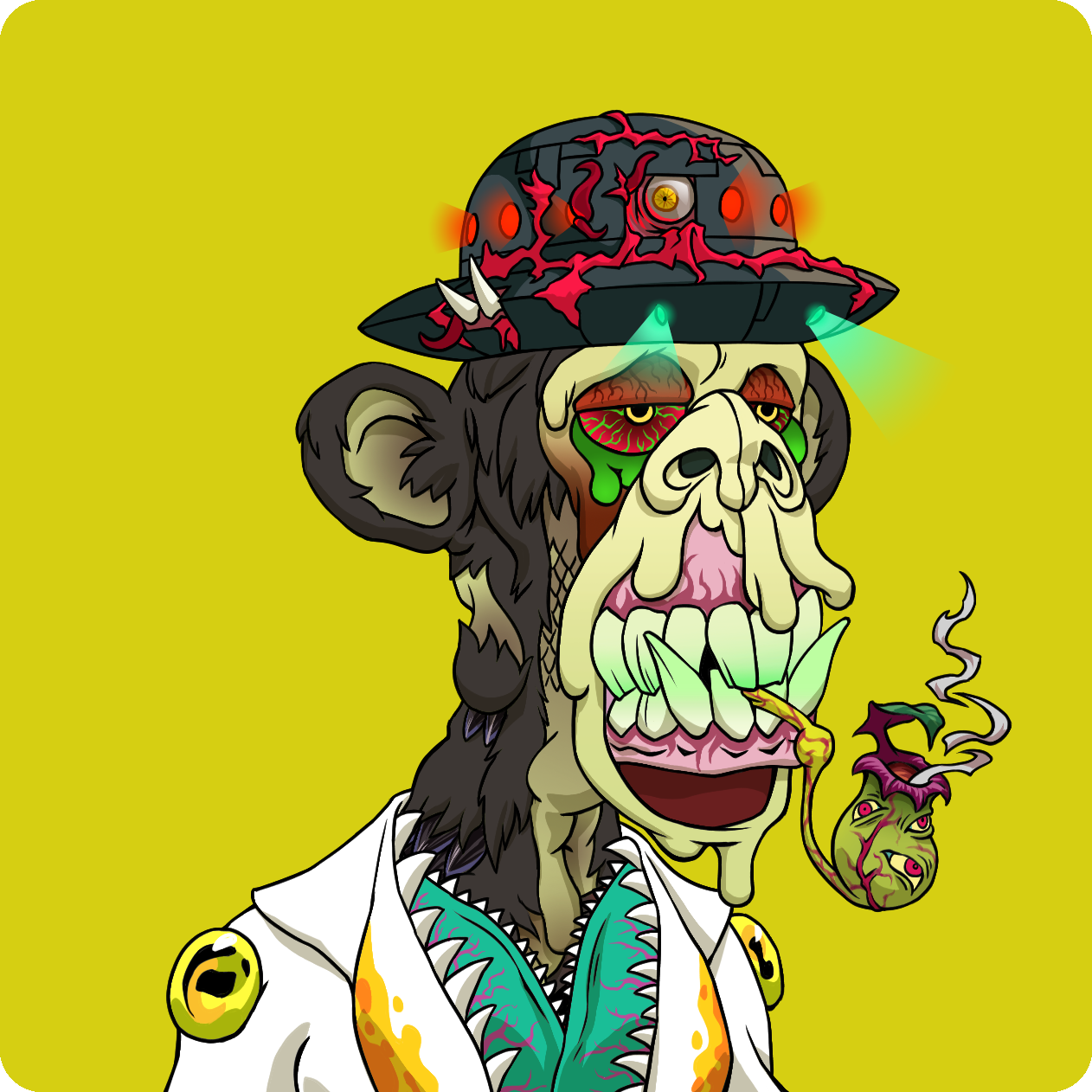 Yuga Labs - Mutant Ape Yacht Club - NFT # 1781