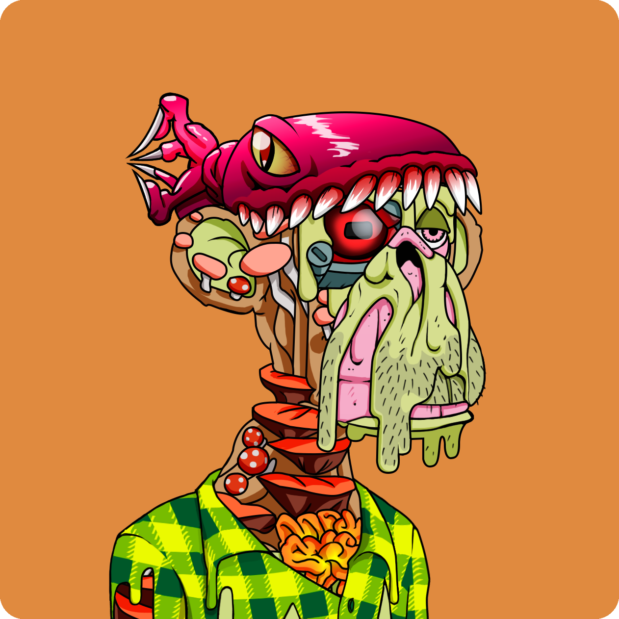 Yuga Labs - Mutant Ape Yacht Club - NFT # 10102