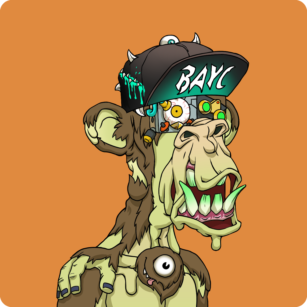 Yuga Labs - Mutant Ape Yacht Club - NFT # 14011