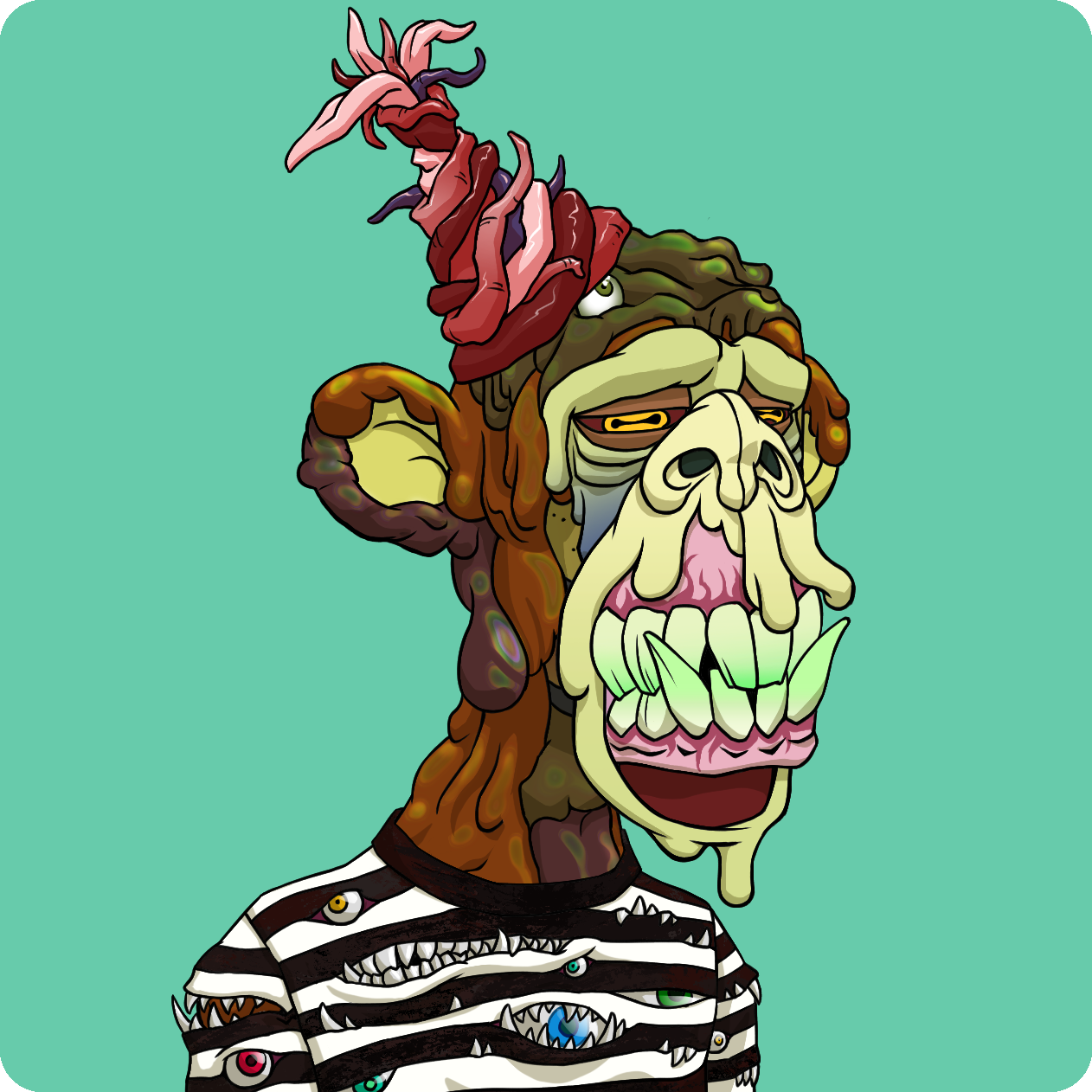 Yuga Labs - Mutant Ape Yacht Club - NFT # 15607