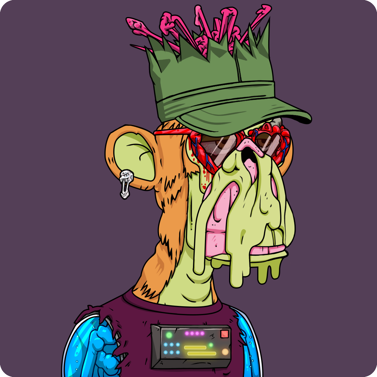 Yuga Labs - Mutant Ape Yacht Club - NFT # 8898