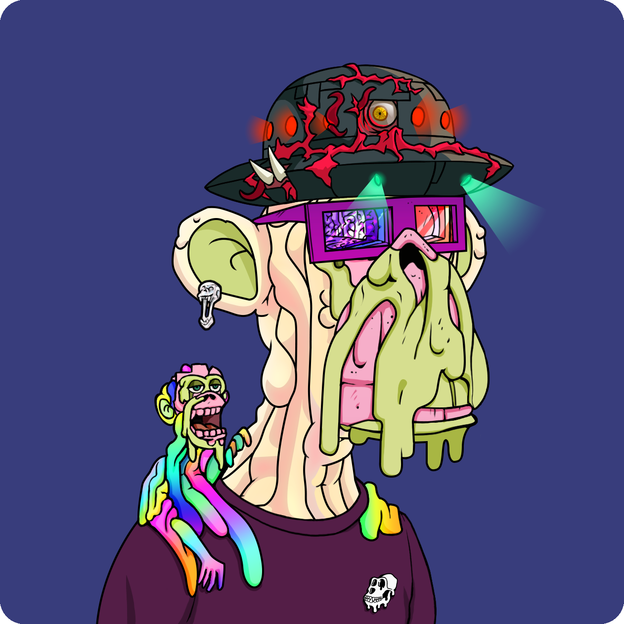 Yuga Labs - Mutant Ape Yacht Club - NFT # 21708