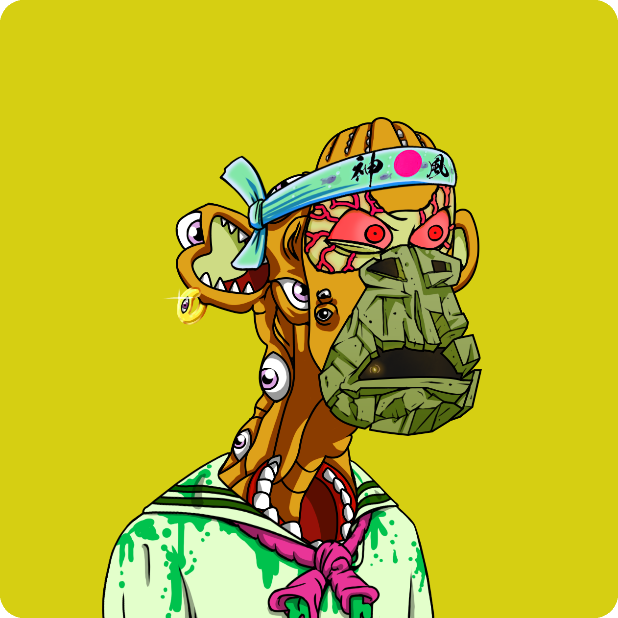 Yuga Labs - Mutant Ape Yacht Club - NFT # 3951