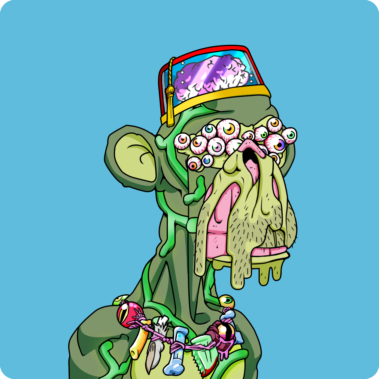 Yuga Labs - Mutant Ape Yacht Club - NFT # 24350