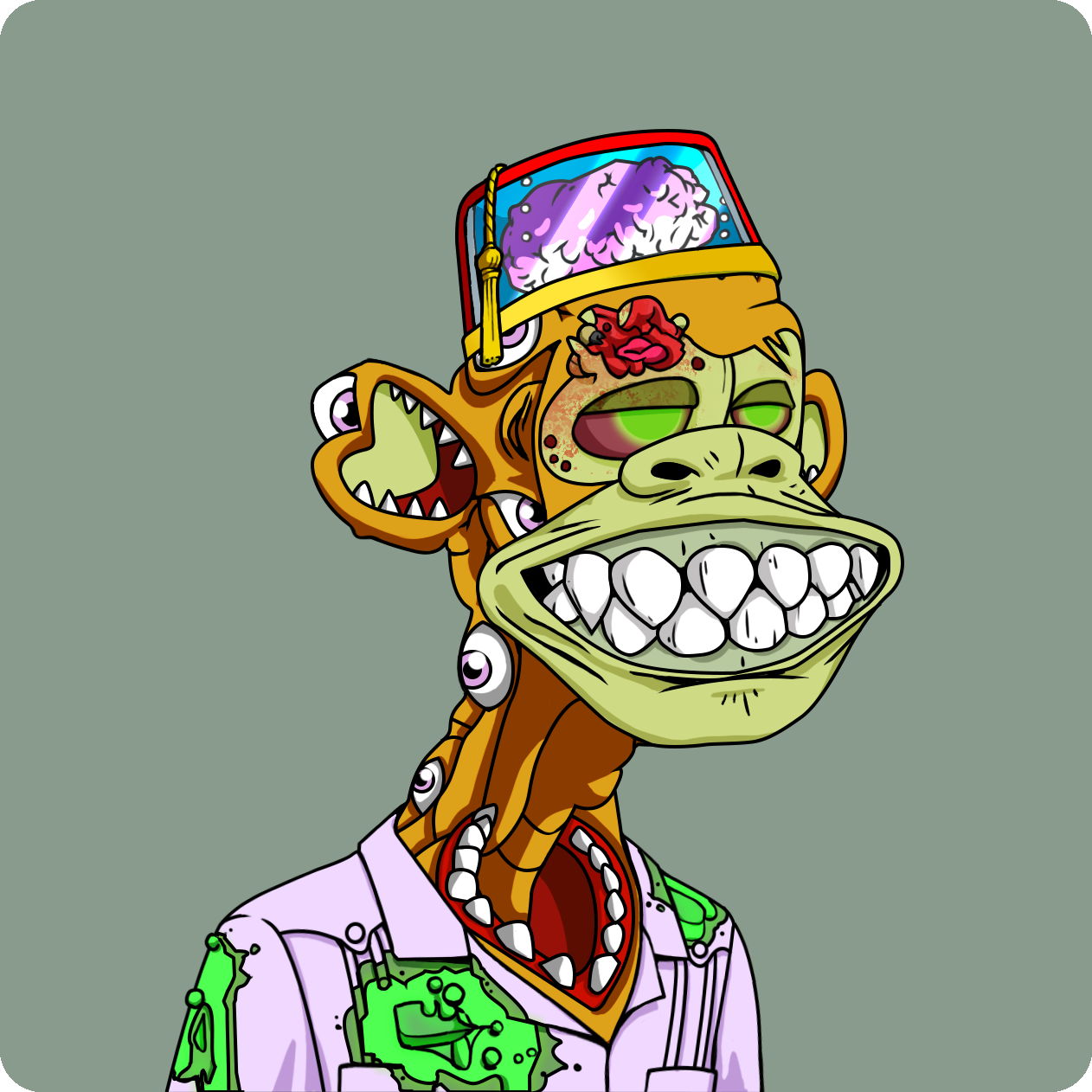 Yuga Labs - Mutant Ape Yacht Club - NFT # 4674