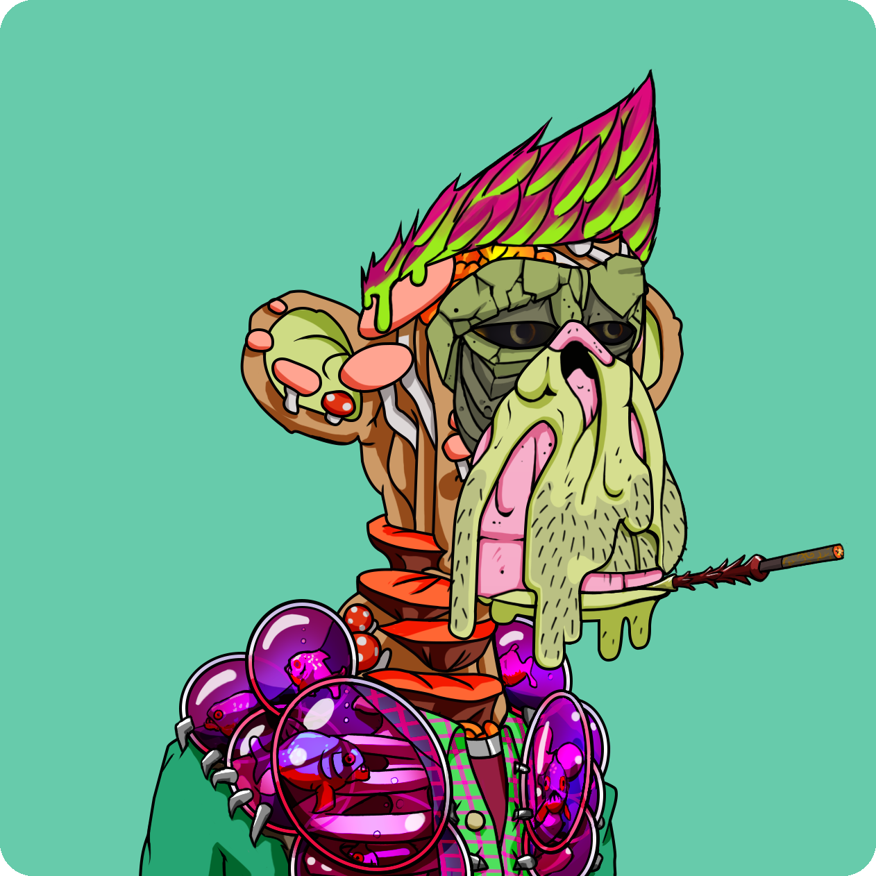 Yuga Labs - Mutant Ape Yacht Club - NFT # 24002