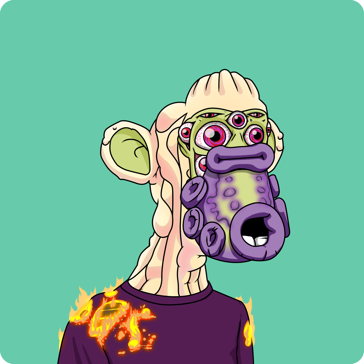 Yuga Labs - Mutant Ape Yacht Club - NFT # 28604