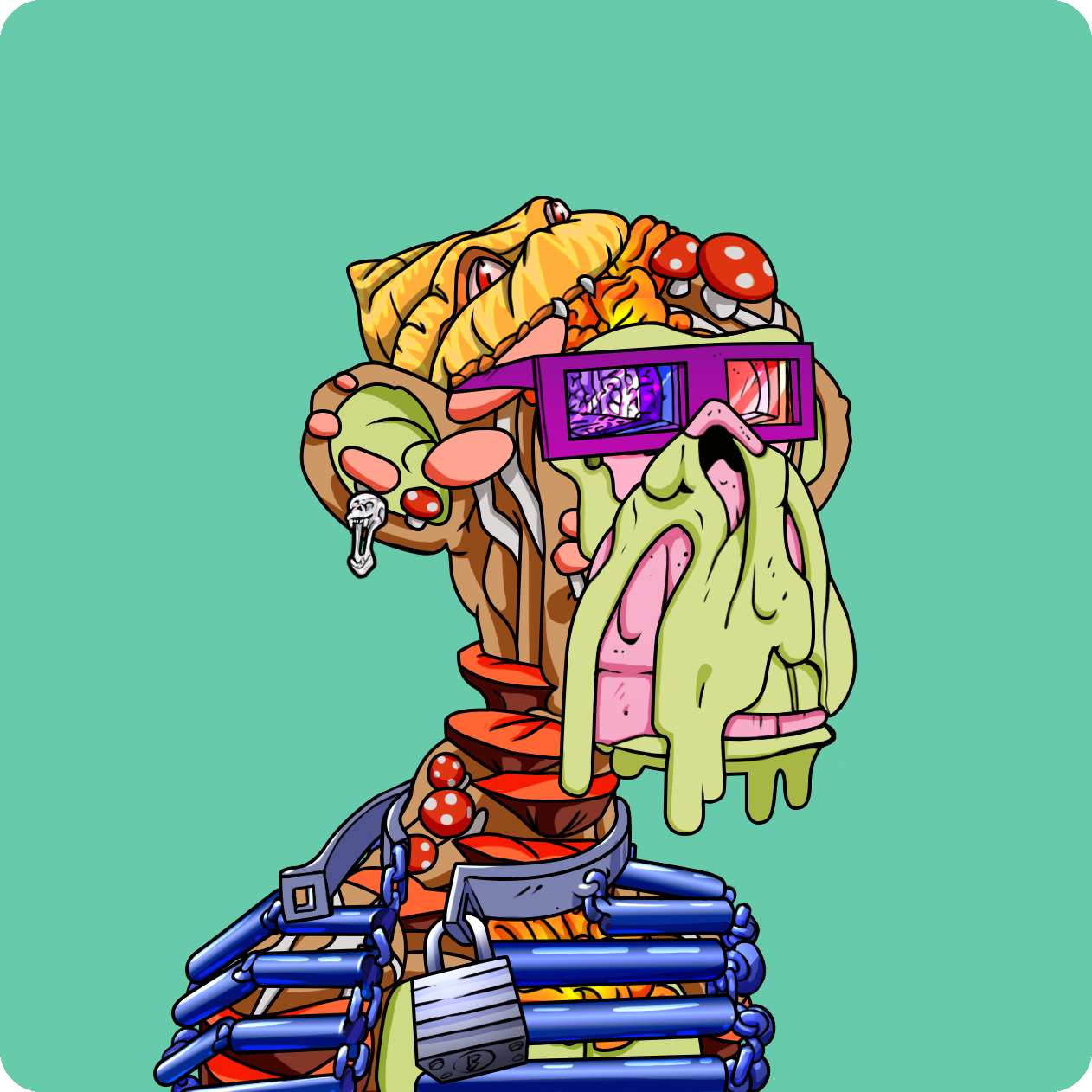 Yuga Labs - Mutant Ape Yacht Club - NFT # 24724