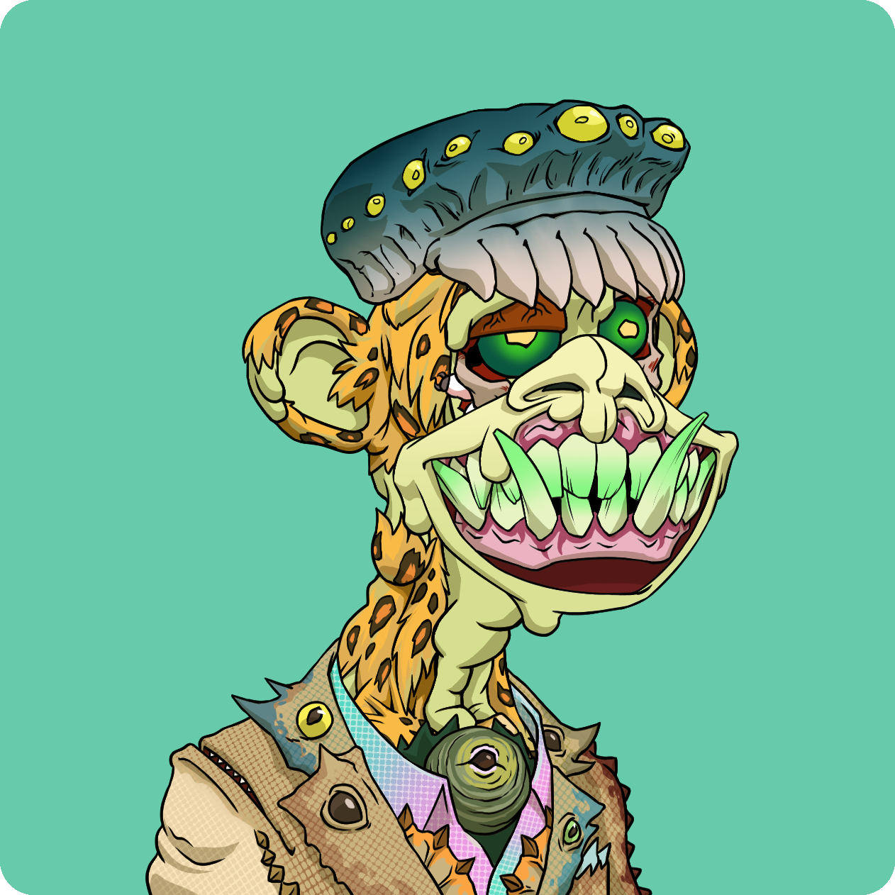 Yuga Labs - Mutant Ape Yacht Club - NFT # 10519