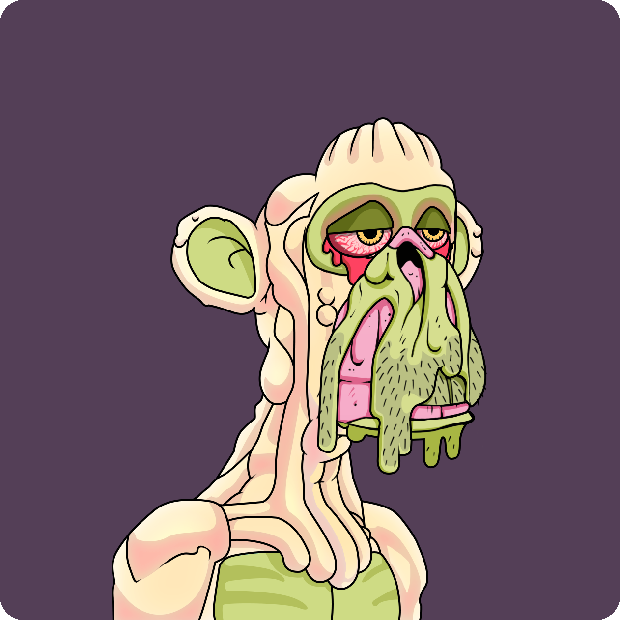 Yuga Labs - Mutant Ape Yacht Club - NFT # 3888