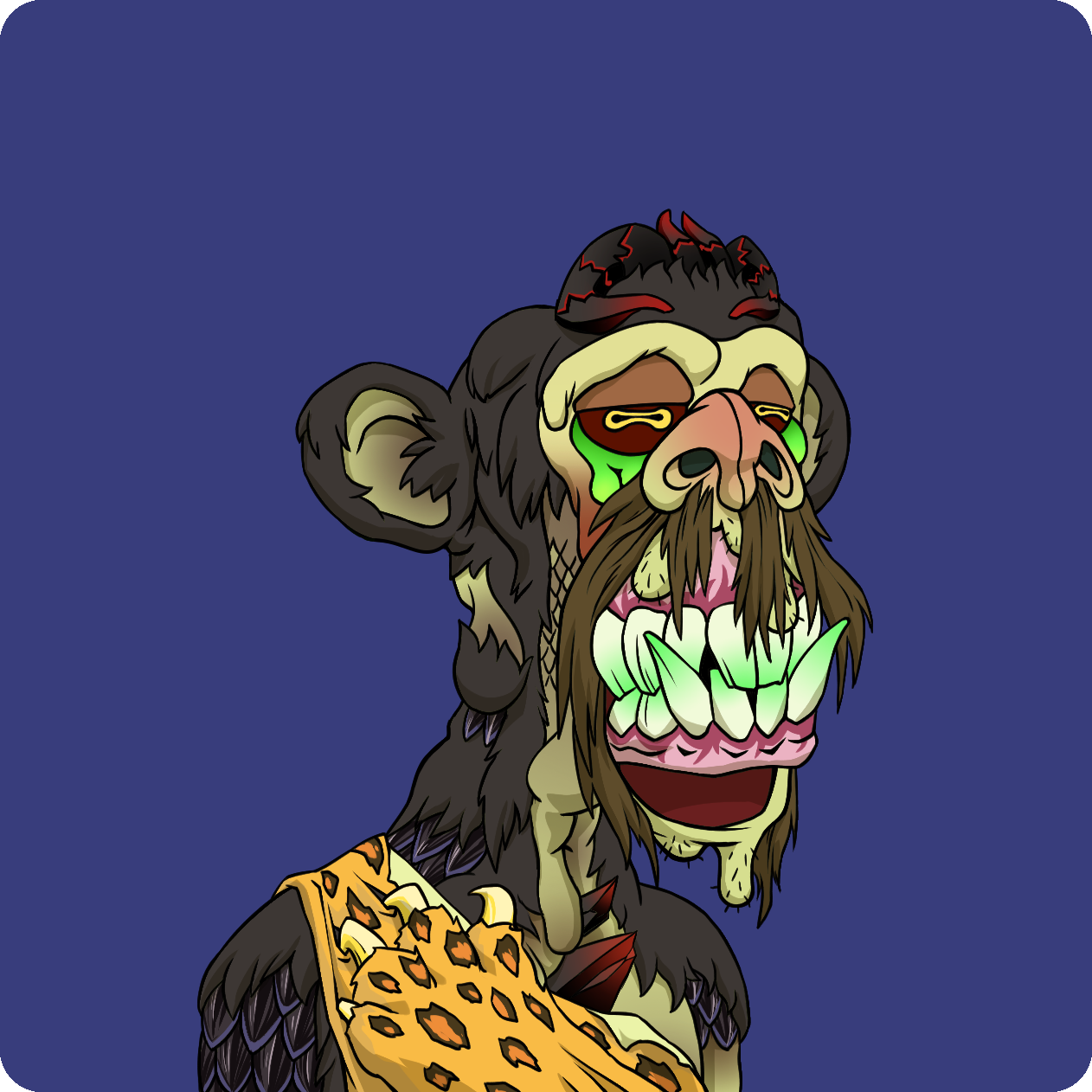 Yuga Labs - Mutant Ape Yacht Club - NFT # 8730