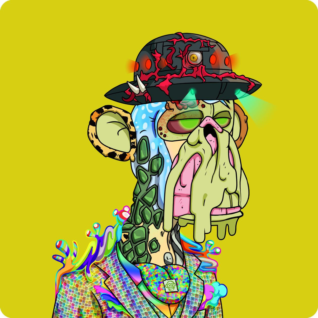 Yuga Labs - Mutant Ape Yacht Club - NFT # 2827