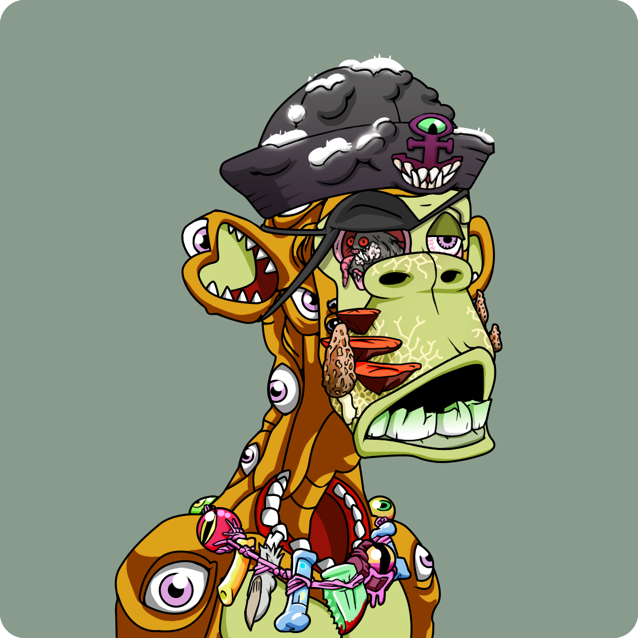 Yuga Labs - Mutant Ape Yacht Club - NFT # 4975