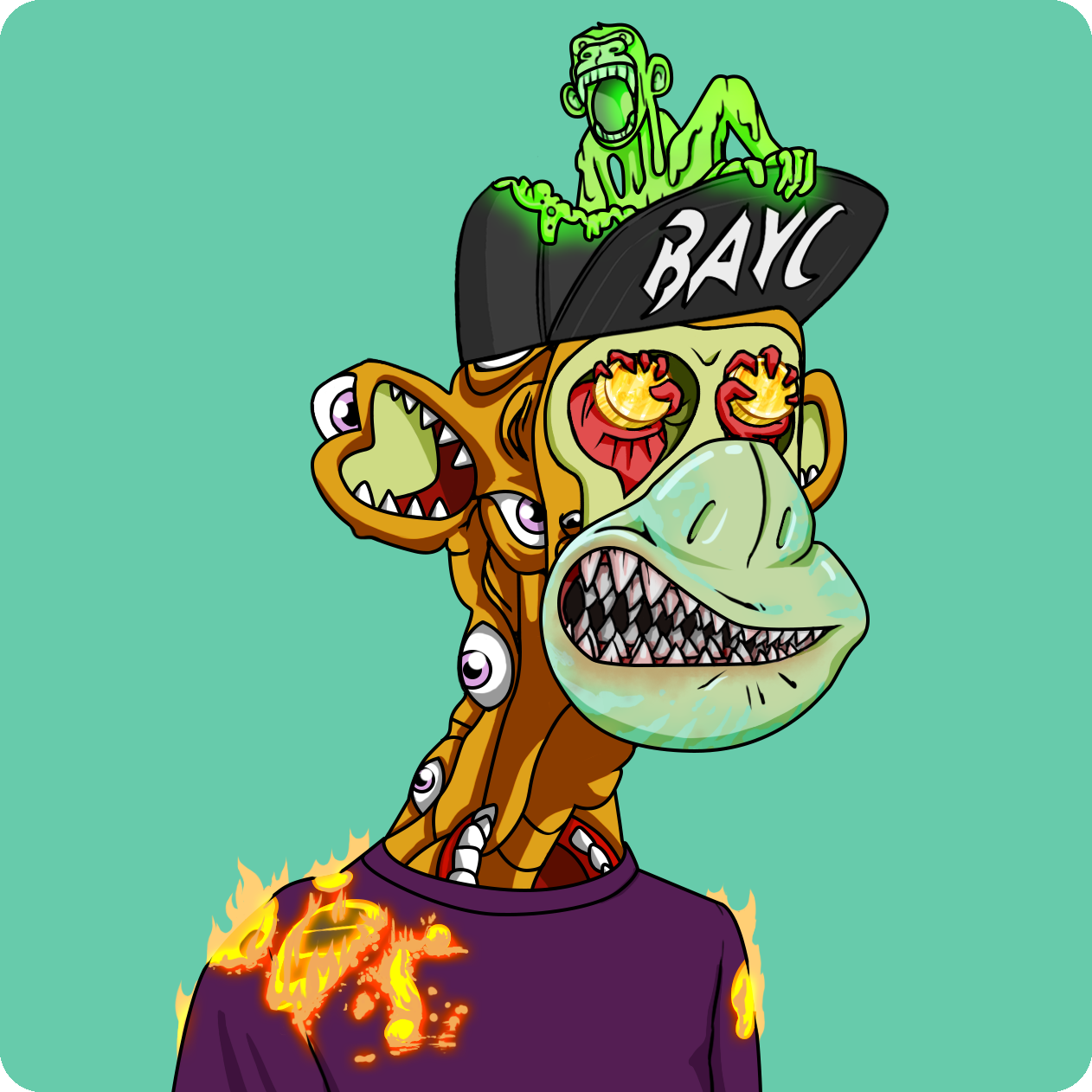 Yuga Labs - Mutant Ape Yacht Club - NFT # 23704