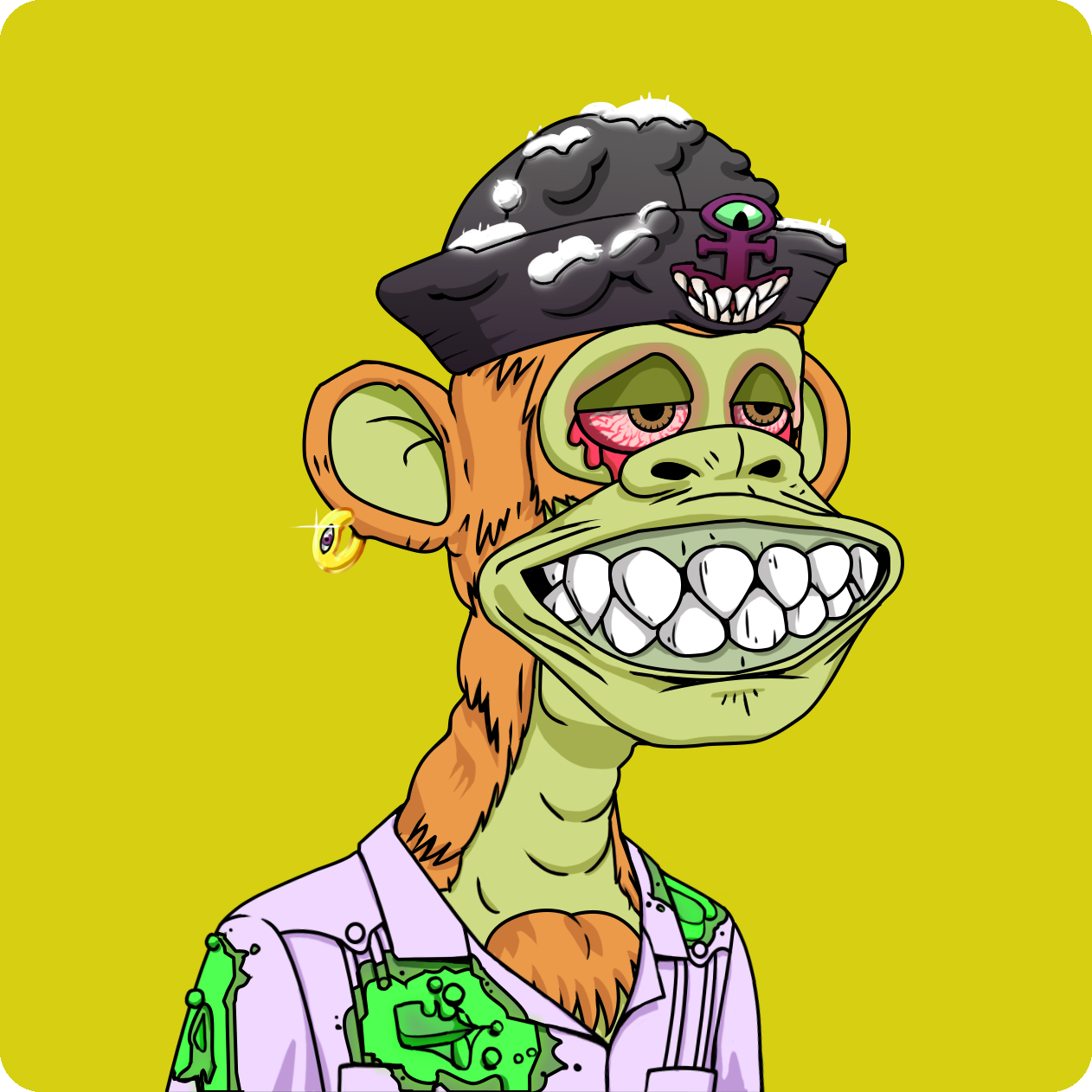 Yuga Labs - Mutant Ape Yacht Club - NFT # 16642