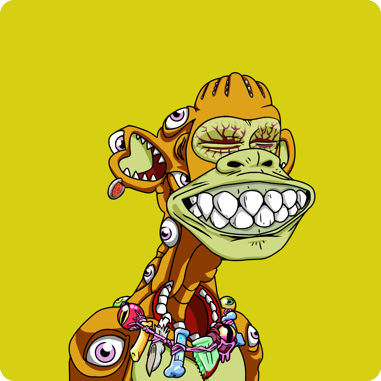 Yuga Labs - Mutant Ape Yacht Club - NFT # 431