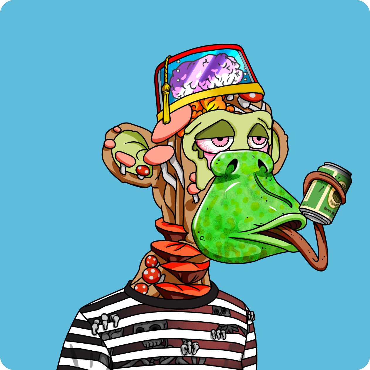 Yuga Labs - Mutant Ape Yacht Club - NFT # 17850