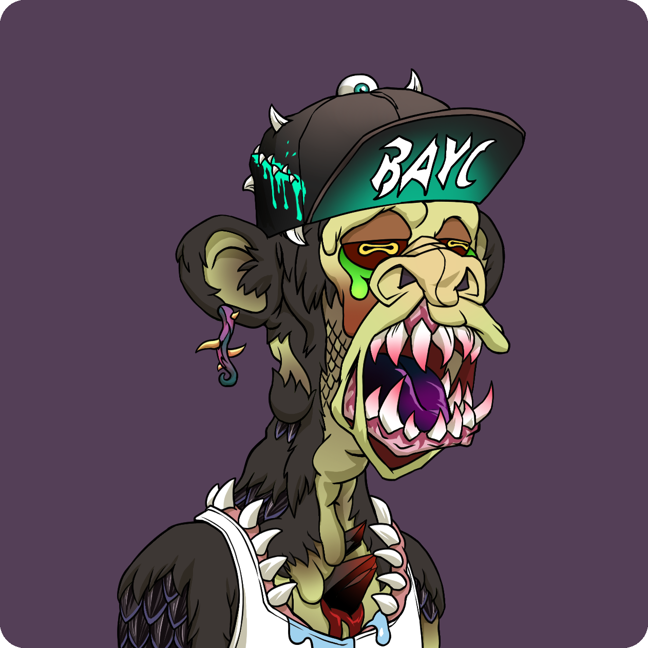 Yuga Labs - Mutant Ape Yacht Club - NFT # 9395