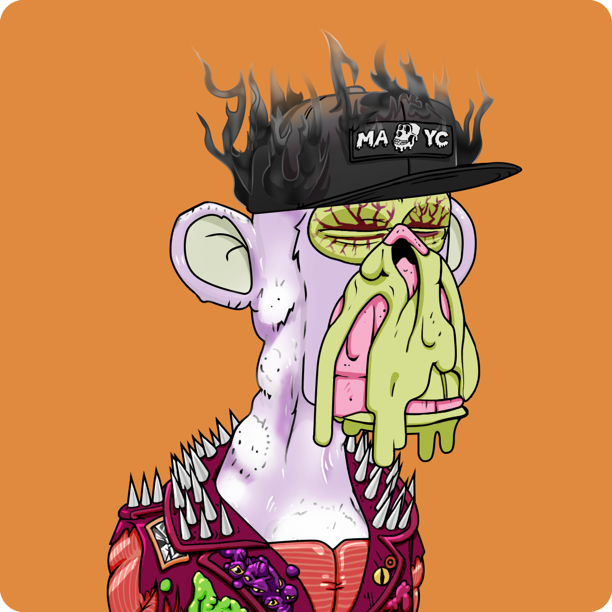 Yuga Labs - Mutant Ape Yacht Club - NFT # 1911