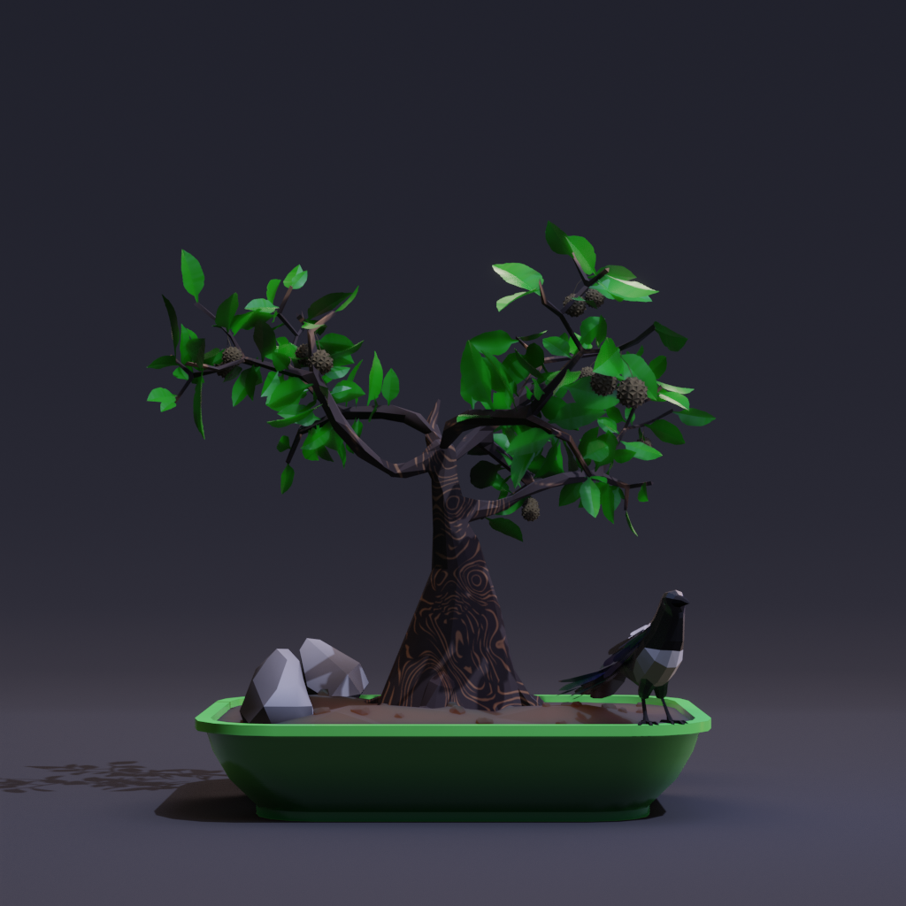 ZENFT Garden Society - Bonsai - Bonsai #8263 - NFT # 8263