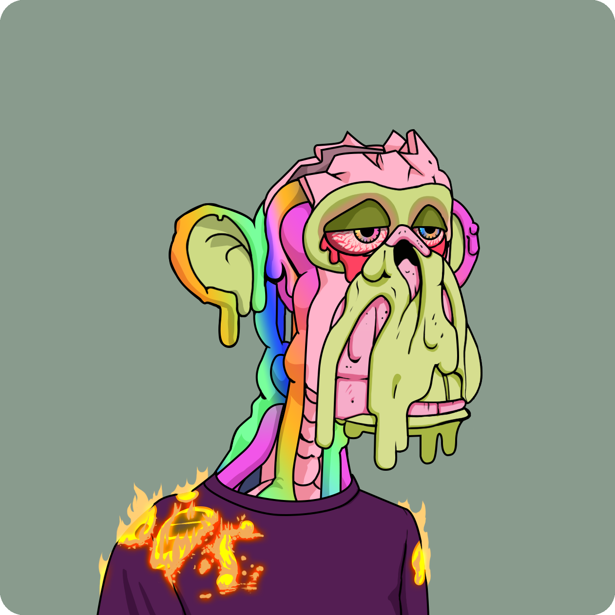 Yuga Labs - Mutant Ape Yacht Club - NFT # 3544