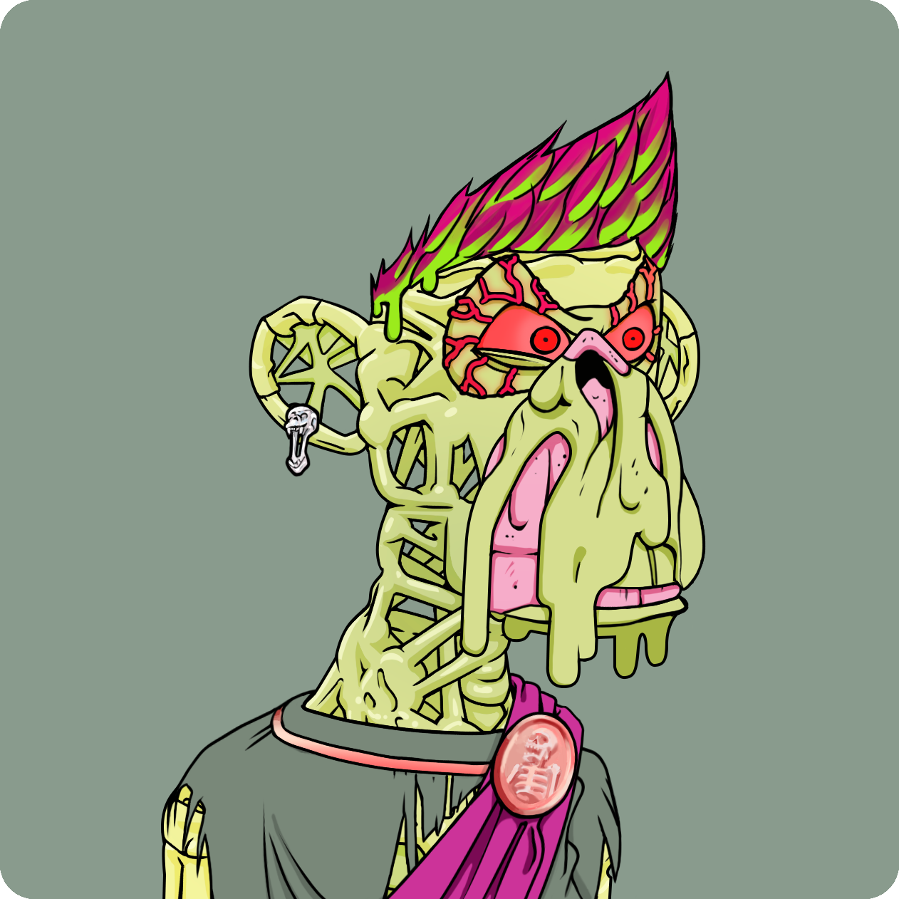 Yuga Labs - Mutant Ape Yacht Club - NFT # 27468