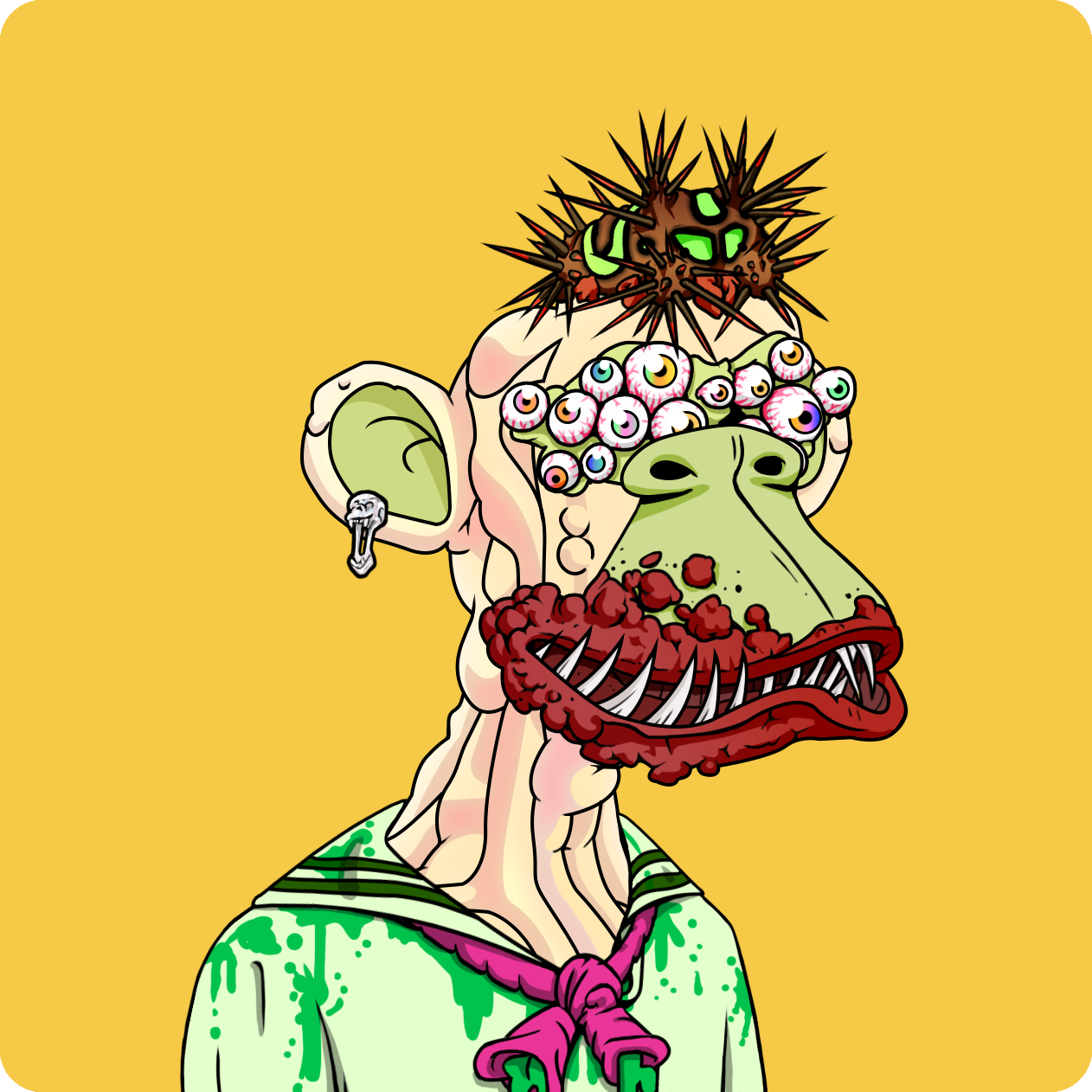 Yuga Labs - Mutant Ape Yacht Club - NFT # 2135