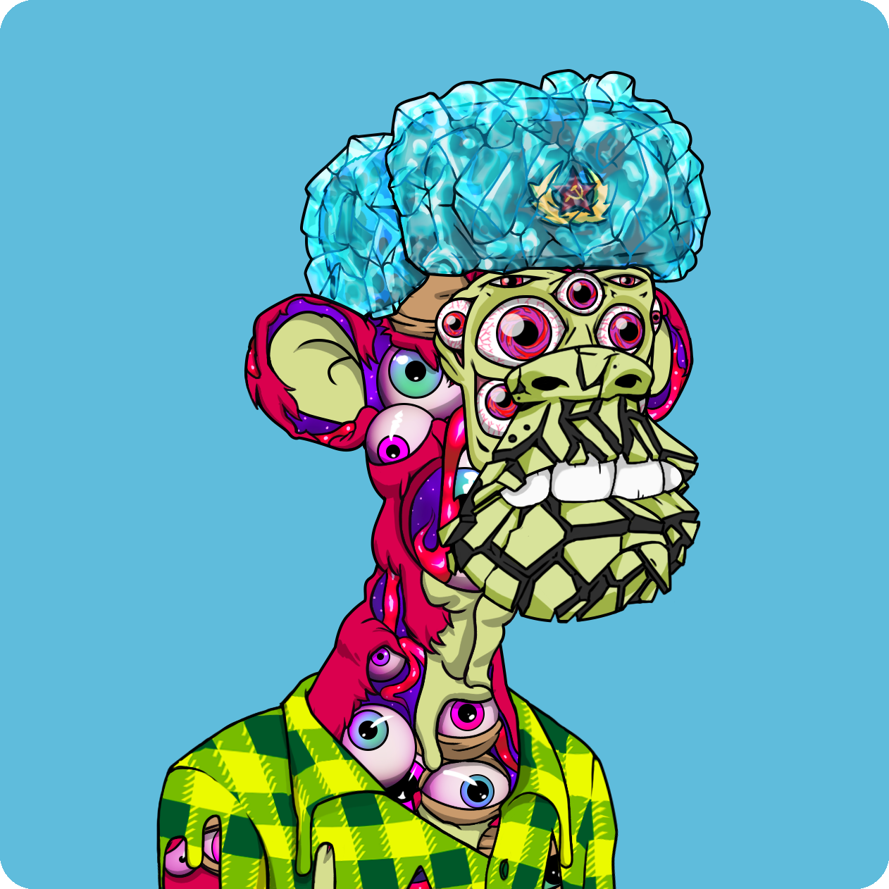 Yuga Labs - Mutant Ape Yacht Club - NFT # 3619