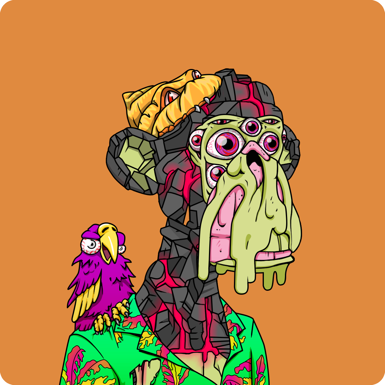 Yuga Labs - Mutant Ape Yacht Club - NFT # 15212