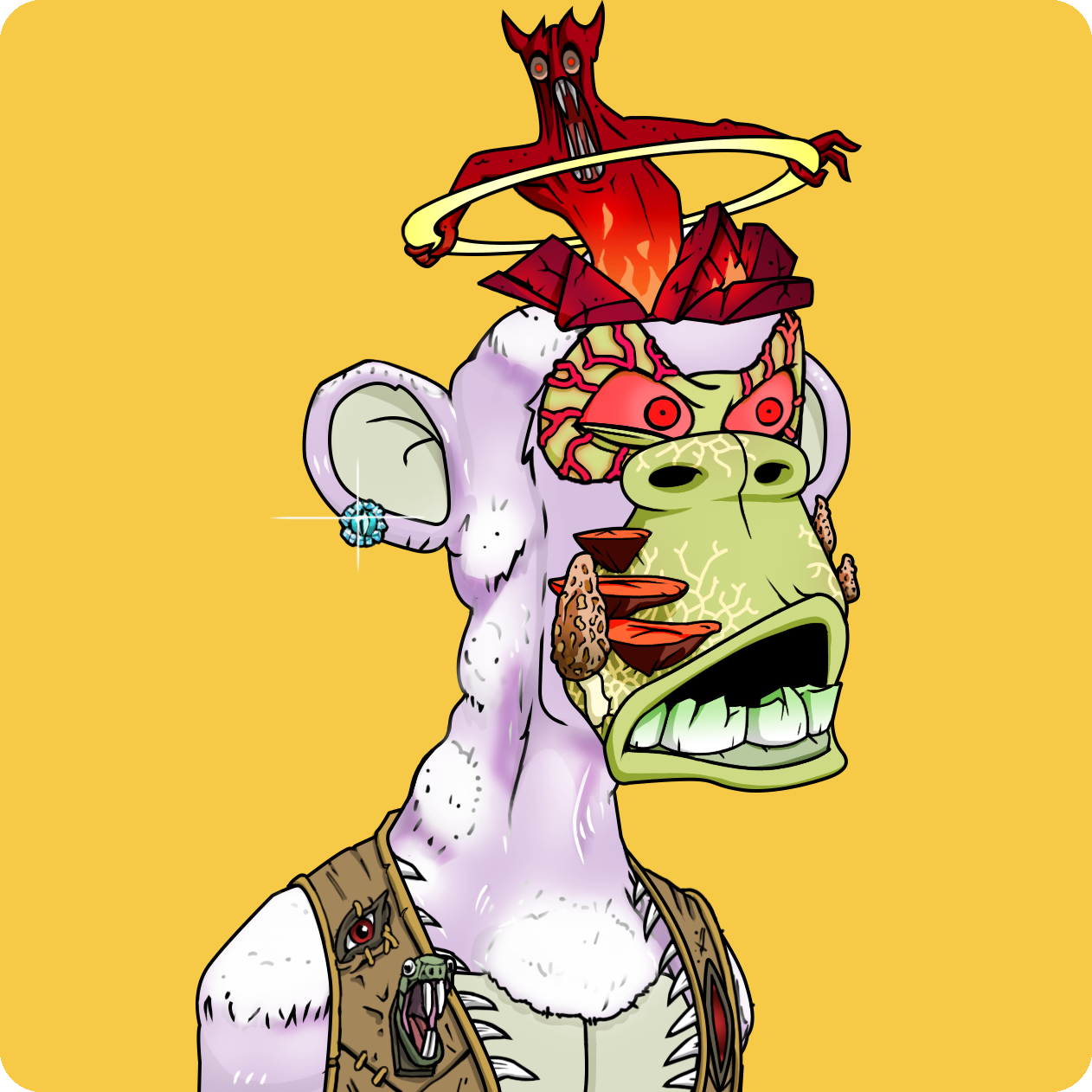 Yuga Labs - Mutant Ape Yacht Club - NFT # 21422