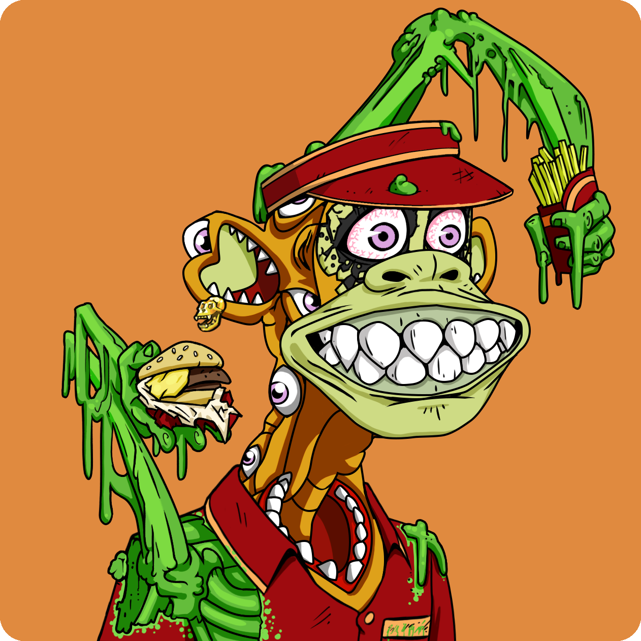 Yuga Labs - Mutant Ape Yacht Club - NFT # 4017