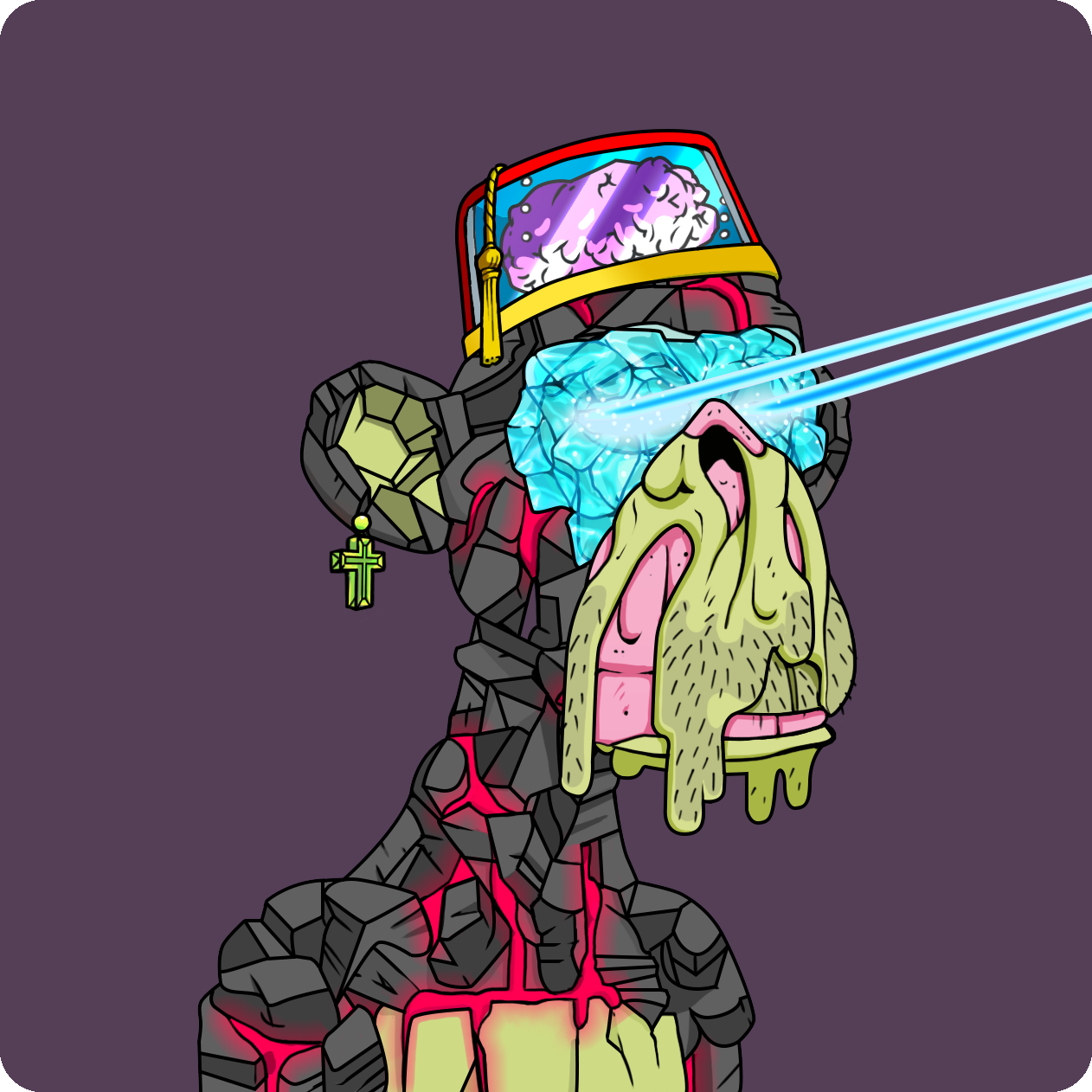 Yuga Labs - Mutant Ape Yacht Club - NFT # 21030